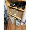 Image 2 : Bookshelf Cabinet with Contents: Netgate Firewall Appliances (x2), Epson Peripherals, Digital Scale,