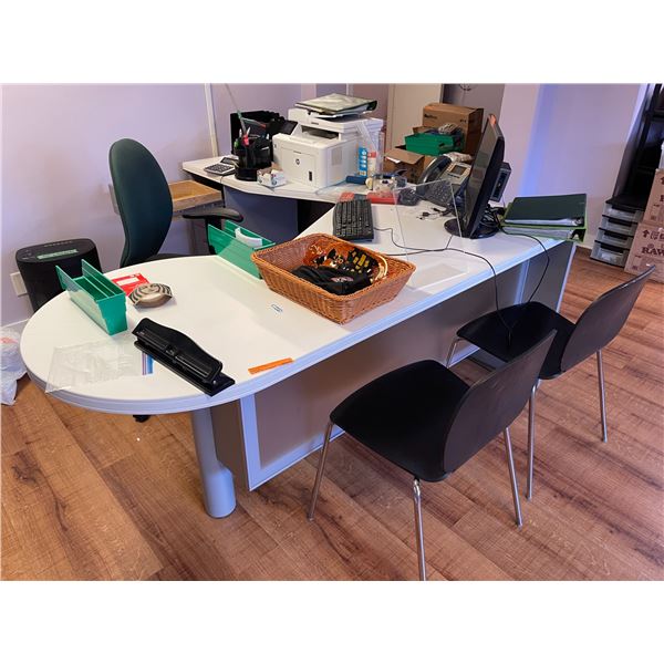 Office Desk + Chair (Contents not included)
