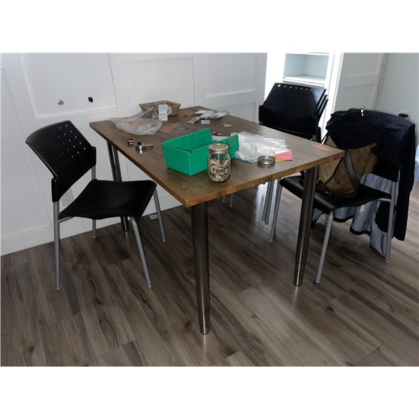 Table + Chairs (Contents NOT included)