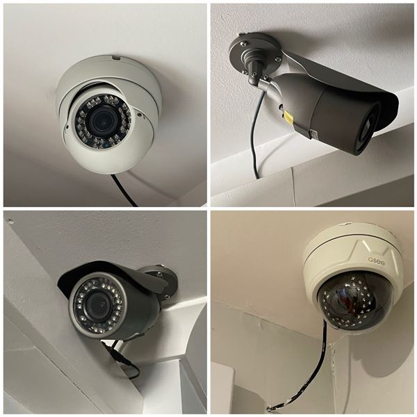 Group of Approx. 21 Various Security Cameras