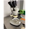 Image 2 : Binocular Stereo Microscope with Camera Attachment and Gold Brand TW-2610D Speed-Dial Balance Scale