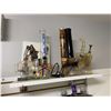 Image 2 : Assorted Glass Water Pipes, Pipes, and Cannabis Accessories including ROOR Piece, Tincture Bottles, 