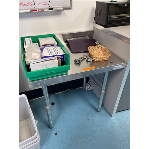 Stainless Steel Work Table with Adjustable Legs