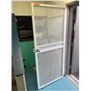 Image 1 : Perforated Metal Security Door with Frame and Knob Lock