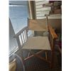 Image 2 : Wooden Beige Director's Chair - needs cleaning