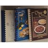 Image 6 : Pantry Shelving with a Set of " Rush Stone" Broadhurst Dishware and Vintage Cookbooks!