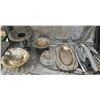 Image 1 : Silver-Plated Decorative and Serving Items