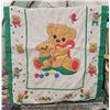 Image 3 : Plush Toys, Die-Cast Cars, and Teddy Bear Quilt
