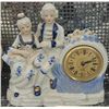 Image 3 : Ceramic Figurines, Vases, Clock, and Glass Votive Holders