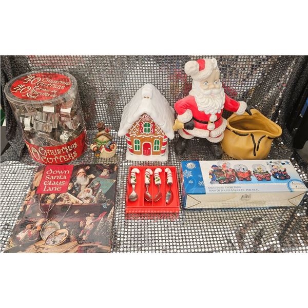 Christmas Decorations with Plastic Storage Tub