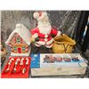 Image 2 : Christmas Decorations with Plastic Storage Tub