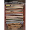 Image 1 : Vinyl Records in Plastic Storage Bin