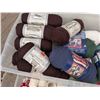 Image 11 : Yarn and Crochet Crafting Lot in Various Colors and Styles