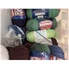 Image 12 : Yarn and Crochet Crafting Lot in Various Colors and Styles