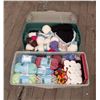Image 1 : Comprehensive Yarn Collection With Two Storage Containers