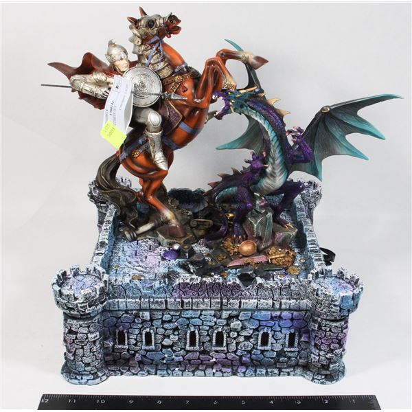 DRAGON THEME CHESS SET, NEW CONDITION