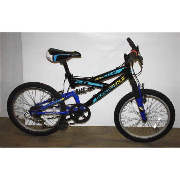 SUPERCYCLE MOMENTUM KIDS/ TEEN FULL SUSPENSION