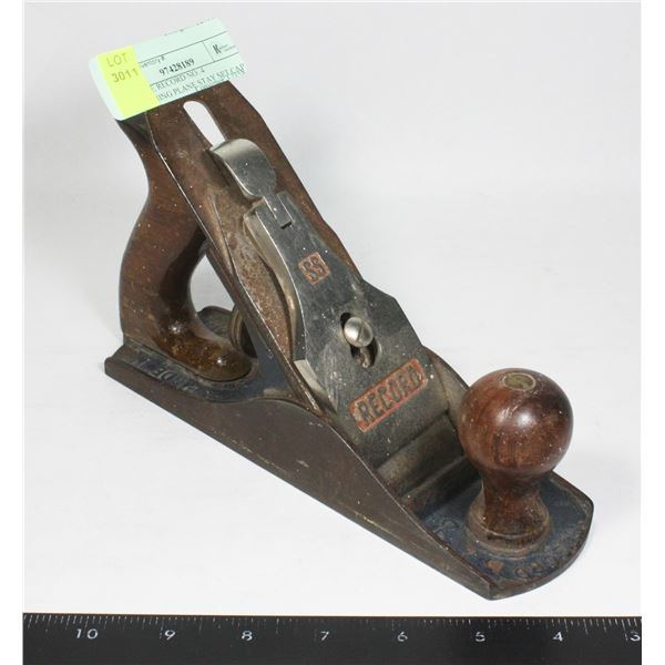 VINTAGE RECORD NO. 4 SMOOTHING PLANE STAY SET CAP