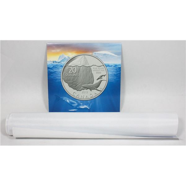 2013 1/4 OZ ICEBERG #9 FINE SILVER
