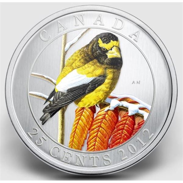 2012 25-CENT COLOURED 25CENT CUPRONICKEL COIN