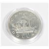 Image 2 : 1949 CANADA SILVER DOLLAR BU .6 OZ SILVER COIN