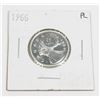 Image 1 : 1966 CANADA .25 CENT SILVER COIN