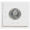 Image 2 : 1966 CANADA .25 CENT SILVER COIN