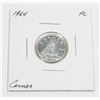 Image 1 : 1964 CANADA .10 CENT SILVER COIN