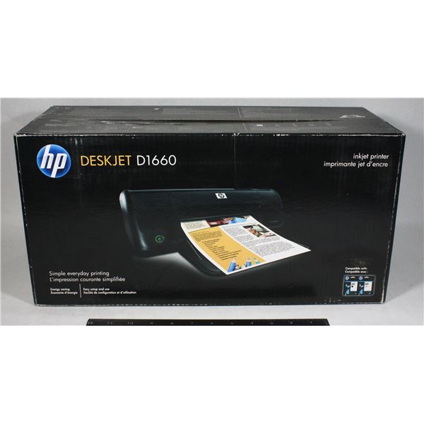 NEW HP DESKJET D1660 INKJET PRINTER
