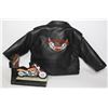 Image 3 : CHILD'S HARLEY DAVIDSON LEATHER JACKET AND