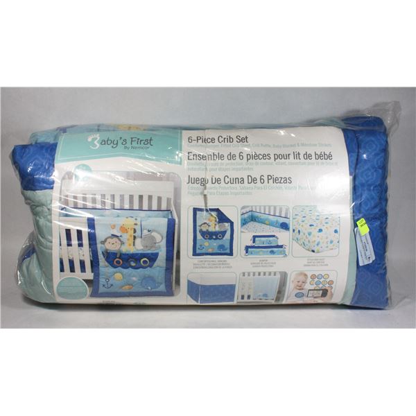 BABY'S FIRST 6-PIECE CRIB SET