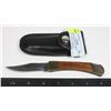 Image 1 : CAMPING STAINLESS CHINA FOLDING KNIFE & SHEATH