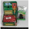 Image 1 : GOLF LOT INCLUDING A TIN OF RED TEES & ADIDAS