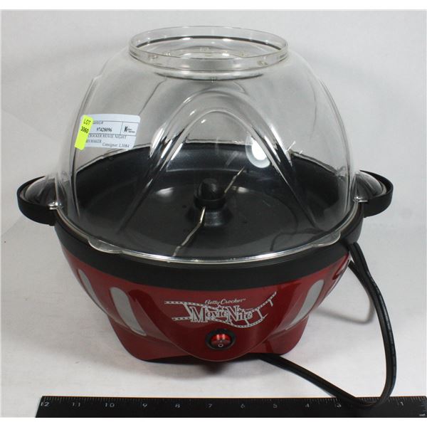 BETTY CROCKER MOVIE NIGHT POPCORN MAKER