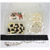 Image 1 : STERILITE 3 SECTION CONTAINER WITH BEADED AND FAUX