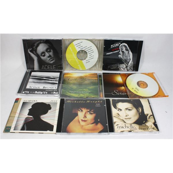 LOT OF 10 CDS