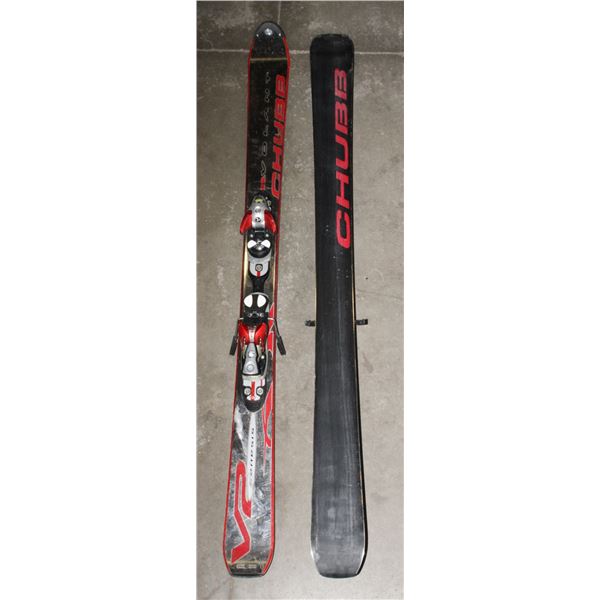 VOLANT CHUBB POWDER 157CM SKIS STAINLESS STEEL CAP