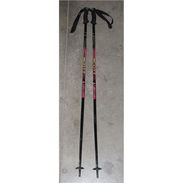 SCOTT WIZARD ALL-MOUNTAIN SKI POLES 130CM