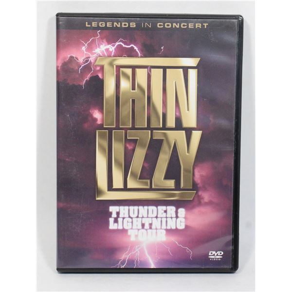 THIN LIZZY THUNDER & LIGHTNING TOUR