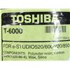 Image 2 : TOSHIBA GENUINE PRINTER TONER NEW T-6000