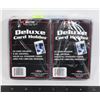 Image 1 : BCW DELUXE CARD HOLDERS (2 X 50PK)