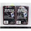 Image 1 : BCW DELUXE CARD HOLDERS (2 X 50PK)