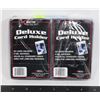 Image 1 : BCW DELUXE CARD HOLDERS (2 X 50PK)