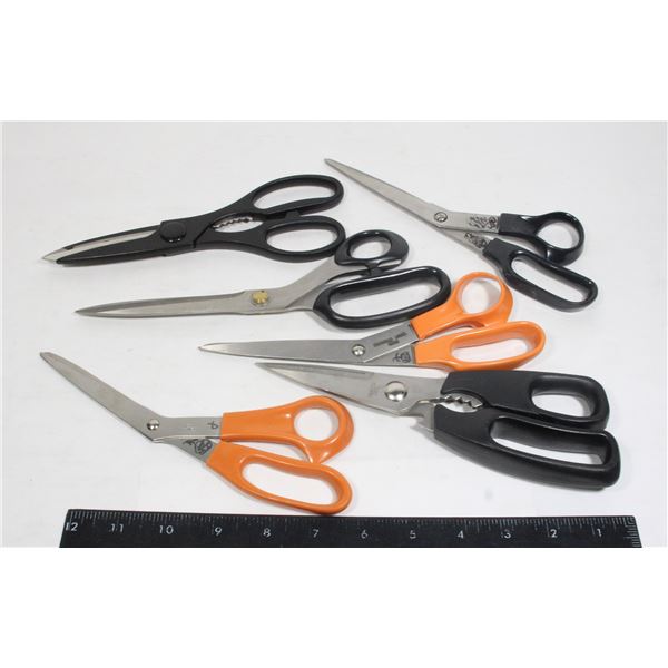 LOT OF SCISSORS