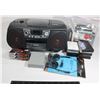Image 1 : BOX OF MUSIC ITEMS INCLUDING CD/CASSETTE/AM/FM