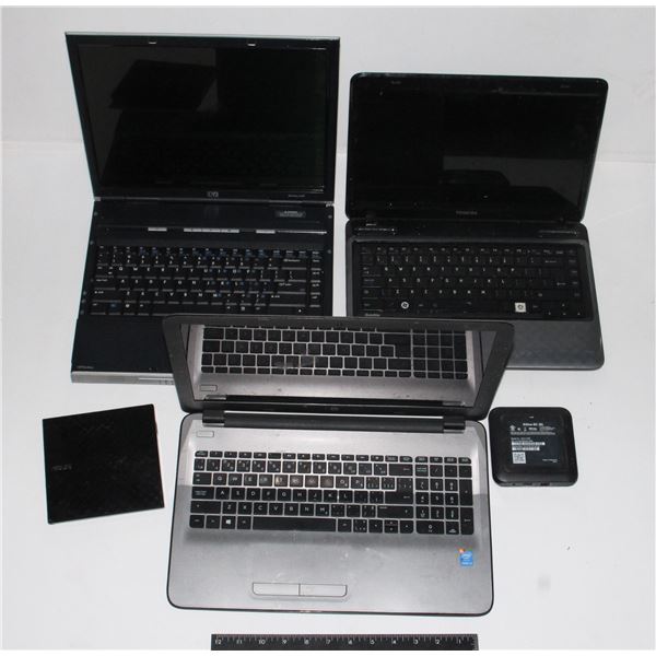 LOT OF LAPTOPS FOR REPAIR