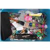 Image 1 : TOTE OF CRAFTING SUPPLIES