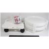 Image 1 : LAZY SUSAN AND SMALL CUPS