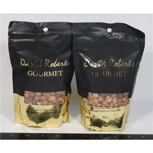 DAVID ROBERTS GOURMET CHOCOLATE PRALINE MIX 500G