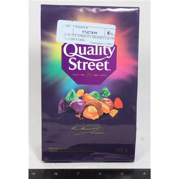 QUALITY STREET CARAMELS & FINE PRALINES 160G